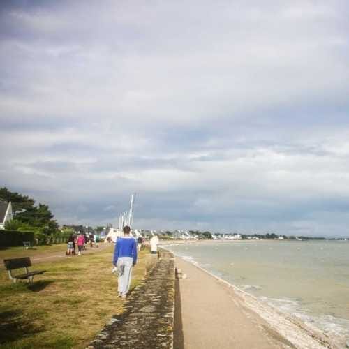 Promenade de l'océan à Damgan