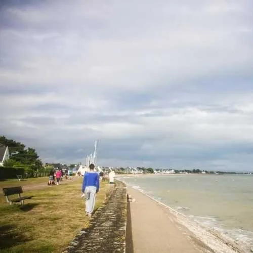 Promenade de l'océan à Damgan