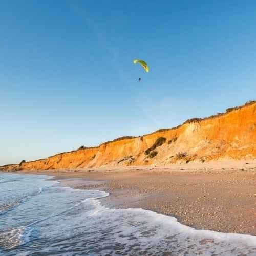 Plage de la mine d'or à Pénestin