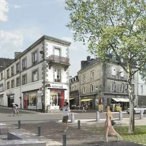 Place du Martray à Pontivy