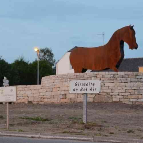 Giratoire de Bel-Air à Questembert