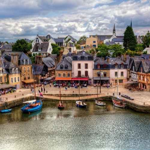 Quartier de Saint-Goustan à Auray