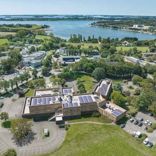 L'Université de Bretagne Sud dans le quartier Tohannic à Vannes