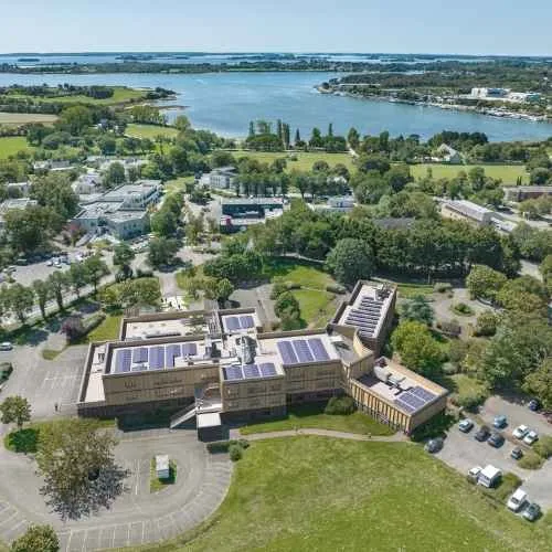 L'Université de Bretagne Sud dans le quartier Tohannic à Vannes